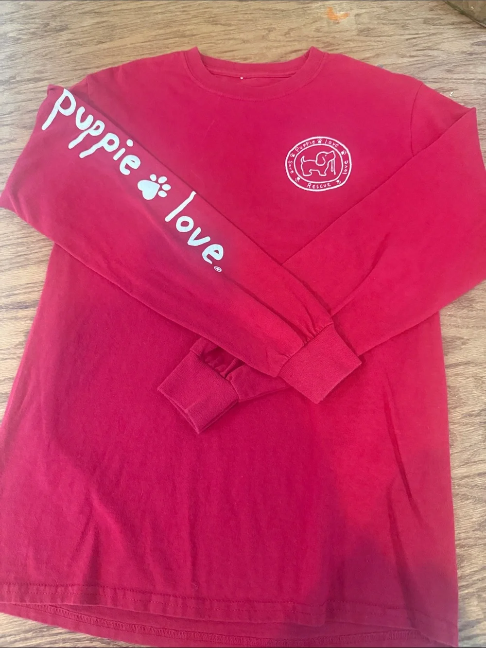 Puppie Love red long